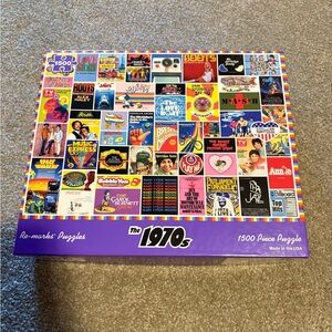 1970s Collage Puzzle 1500 Pieces